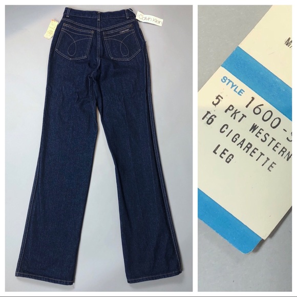 Calvin Klein Denim - Vintage 70s Deadstock Calvin Klein Jeans